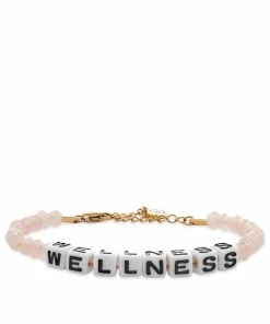 Sporty & Rich Wellness Pearl & Bead Bracelet