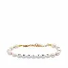 Sporty & Rich Healthy Pearl & Bead Bracelet