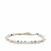 Sporty & Rich Be Nice Pearl & Bead Bracelet