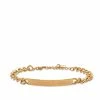 Sporty & Rich Classic Logo Curb Chain Bracelet