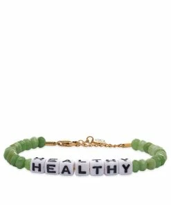 Sporty & Rich Healthy Pearl & Bead Bracelet