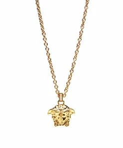 Versace Large Medusa Head Necklace