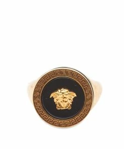 Versace Medusa Head Signet Ring
