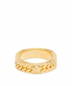 Versace Greek Band Ring