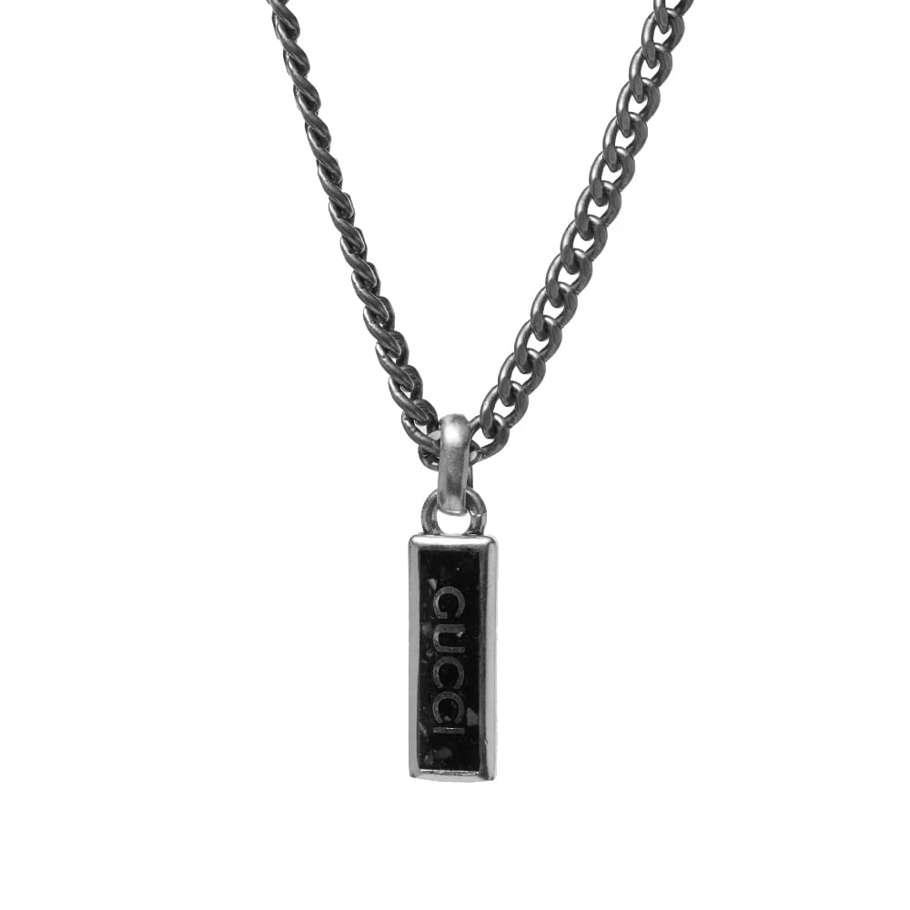 Gucci Jewellery Gucci Tag Enamel Necklace - Image 2