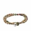Mikia Stone Double-Wrap Bracelet
