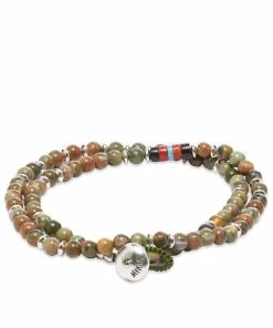 Mikia Stone Double-Wrap Bracelet