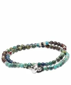 Mikia Stone Double-Wrap Bracelet