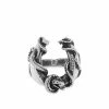 Alexander McQueen Snake And Horseshoe Ring
