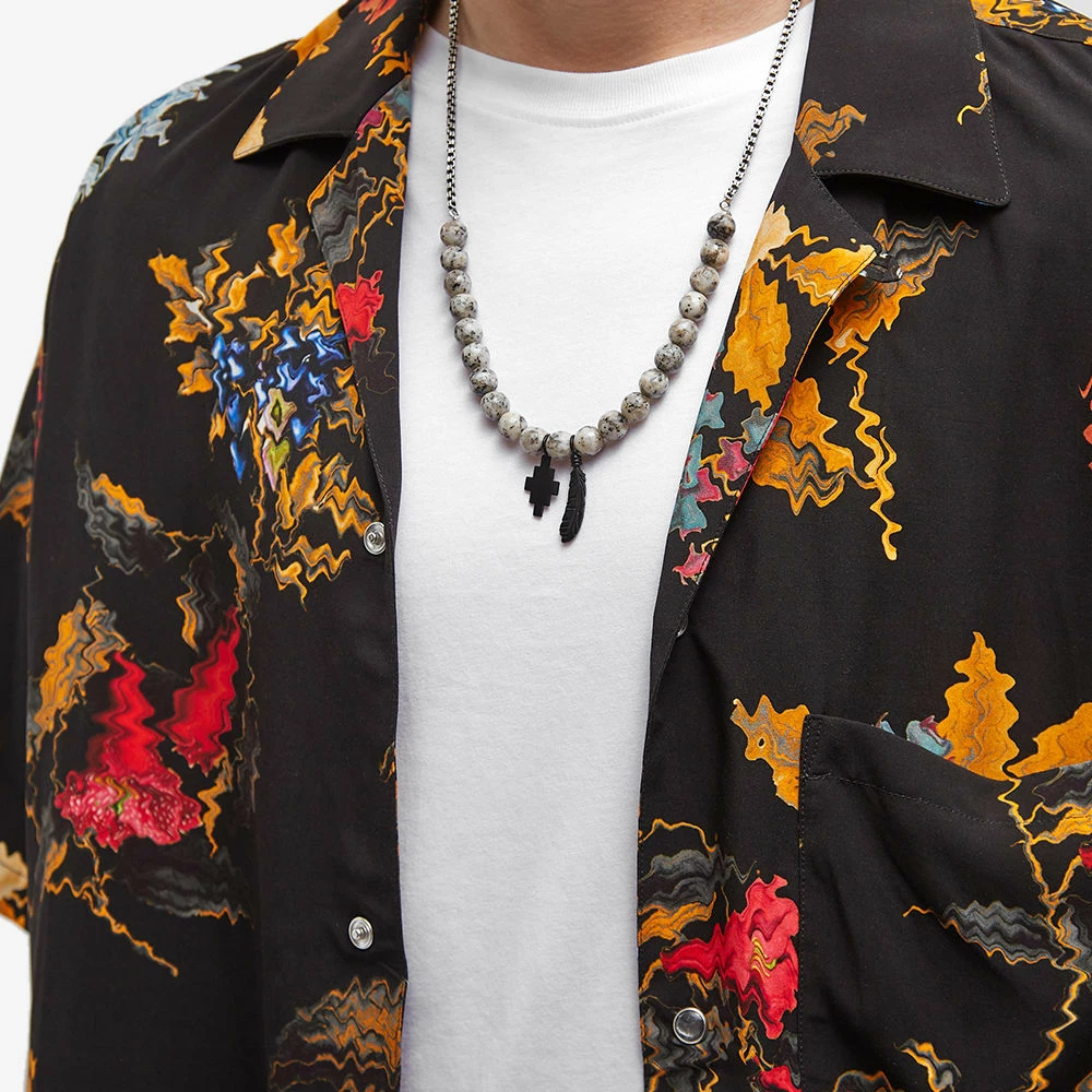 Marcelo Burlon Charm Bead Necklace - Image 4