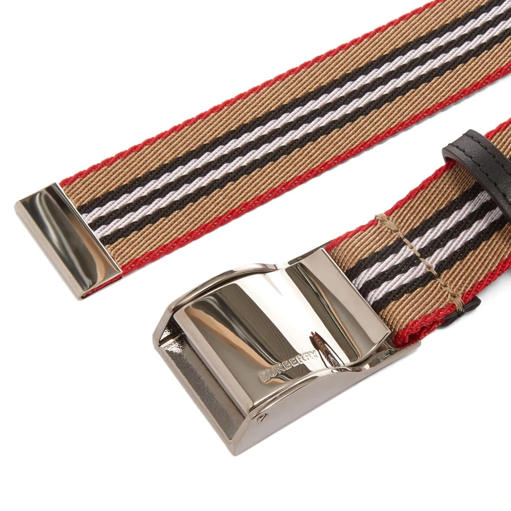 Burberry Icon Stripe Seatbelt Belt - Image 2