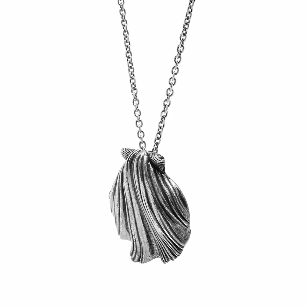 Saint Laurent Shell Pendant Necklace - Image 2