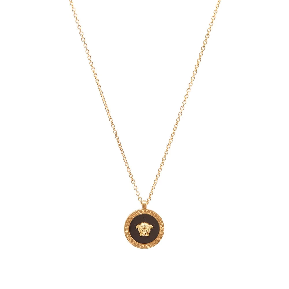 Versace Small Medusa Medallion Necklace