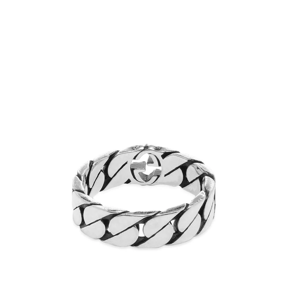 Gucci Jewellery Gucci Interlocking G Gourmette Ring 6mm - Image 2