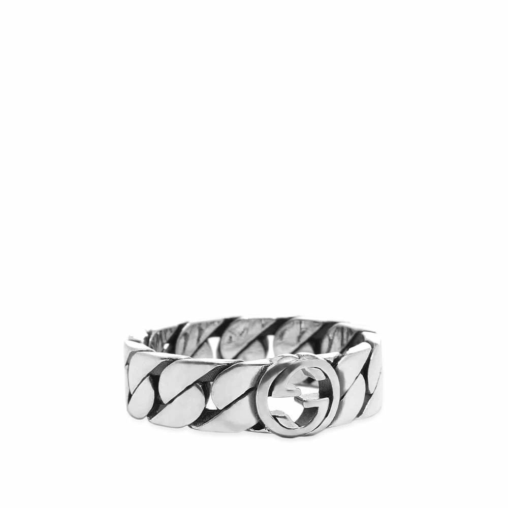 Gucci Jewellery Gucci Interlocking G Gourmette Ring 6mm - Image 3