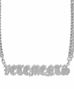 VETEMENTS Gothic Logo Necklace