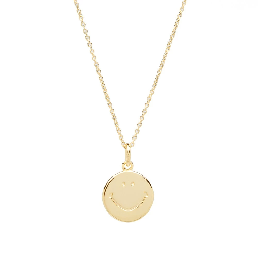 Needles Smiley Gold Plated Pendant - Image 2