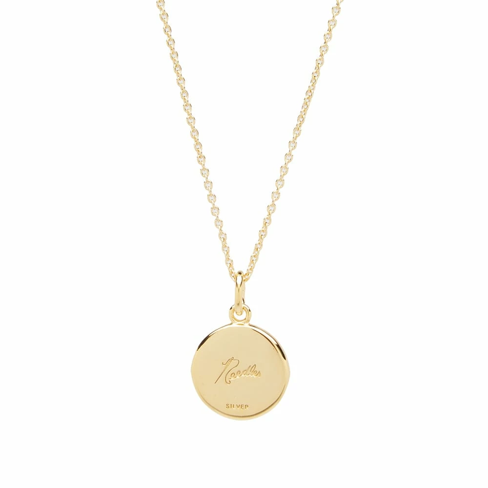 Needles Smiley Gold Plated Pendant - Image 3