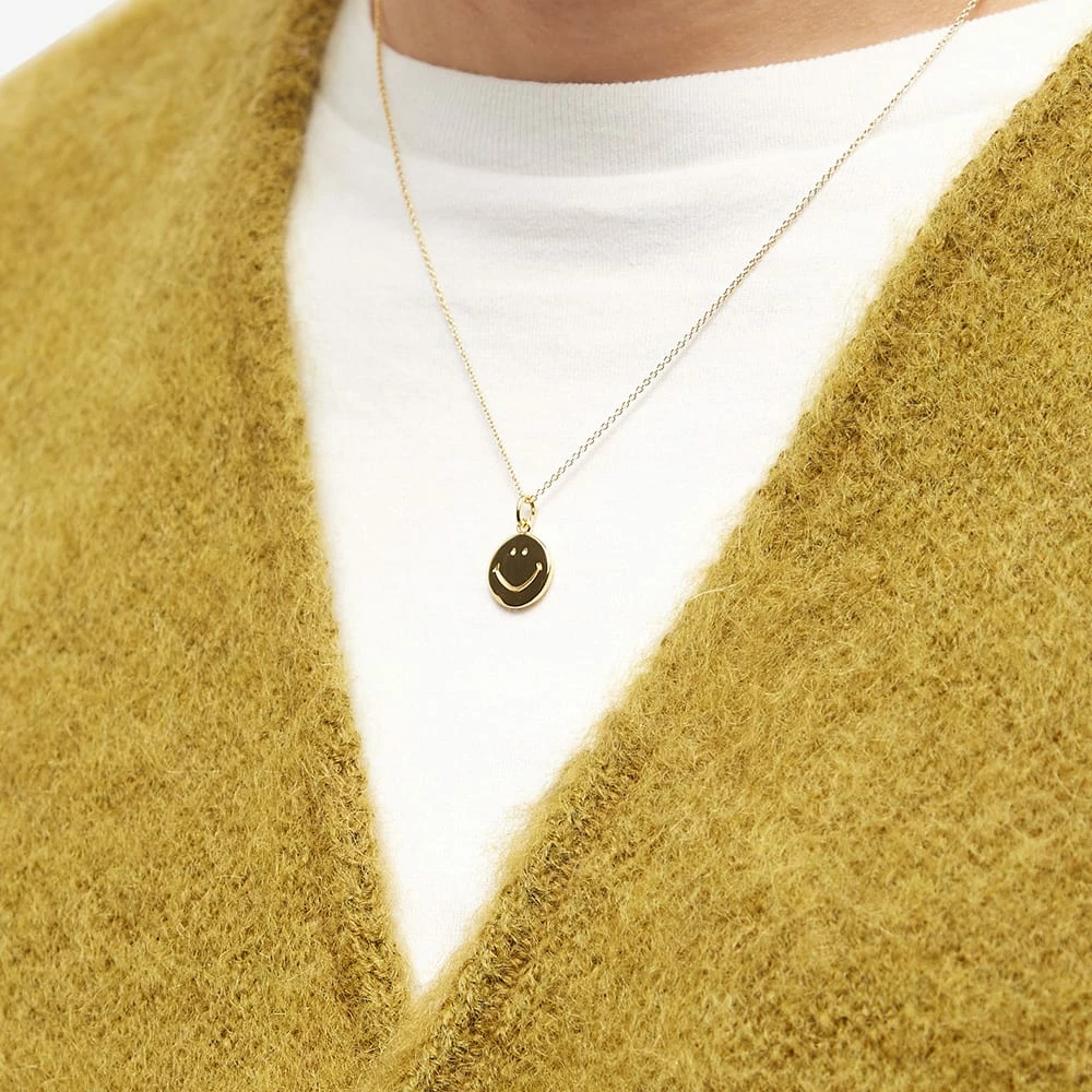 Needles Smiley Gold Plated Pendant - Image 5