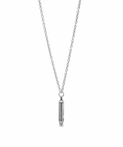Saint Laurent Whistle Pendant Necklace