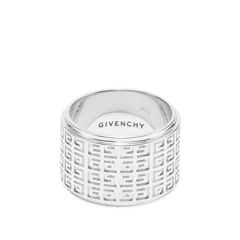 Givenchy 4G Logo Engraved Ring