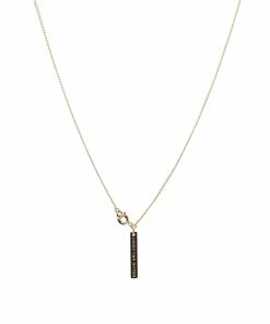 Dries Van Noten Logo Tag Necklace
