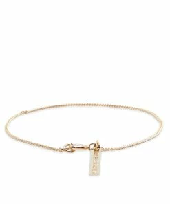 Dries Van Noten Logo Tag Bracelet