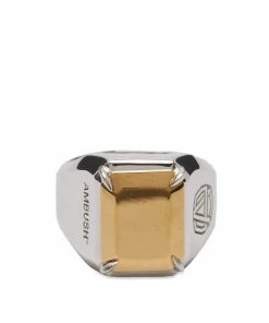 Ambush Metal Stone Ring