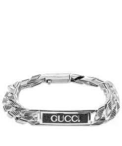 Gucci Jewellery Gucci Tag Enamel Bracelet