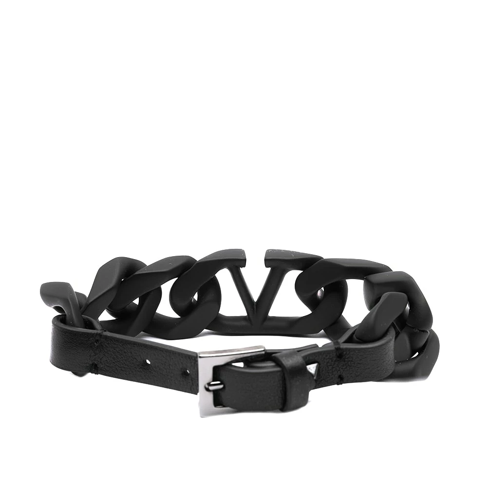 Valentino V Logo Chain Bracelet - Image 2