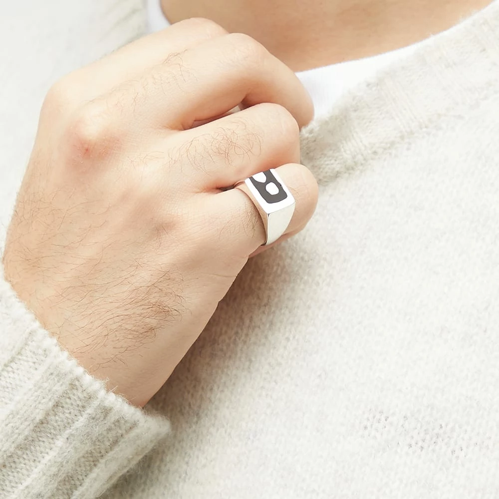 Ellie Mercer Two Island Resin Ring - Image 4