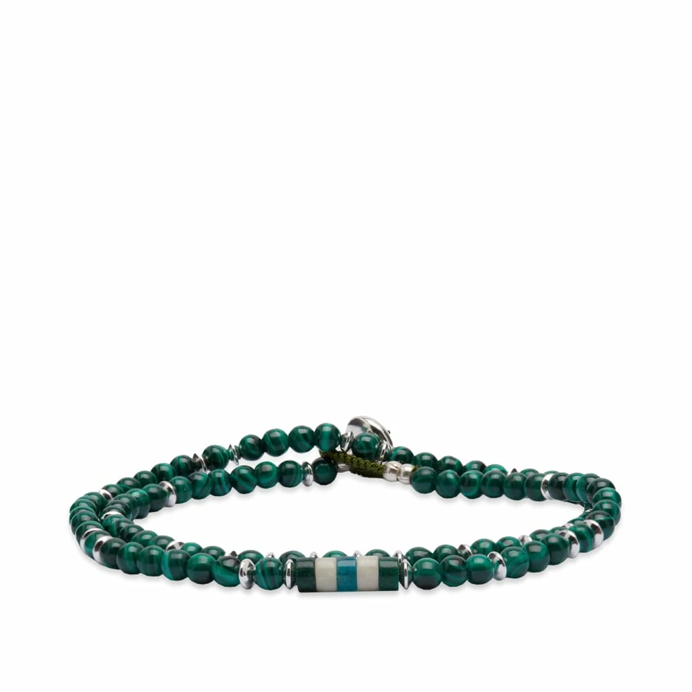 Mikia Double-Wrap Beaded Bracelet