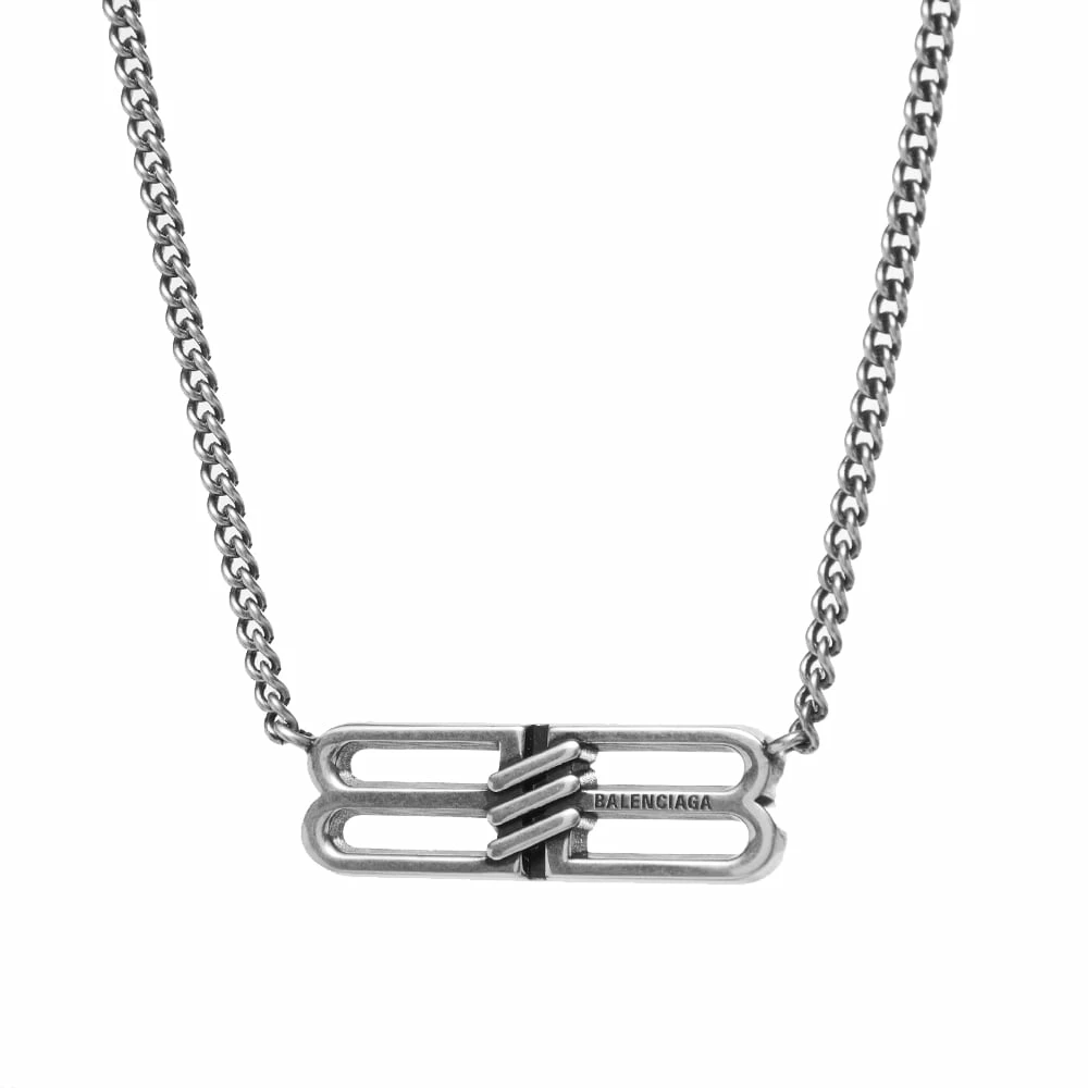 Balenciaga BB Licence Necklace - Image 2