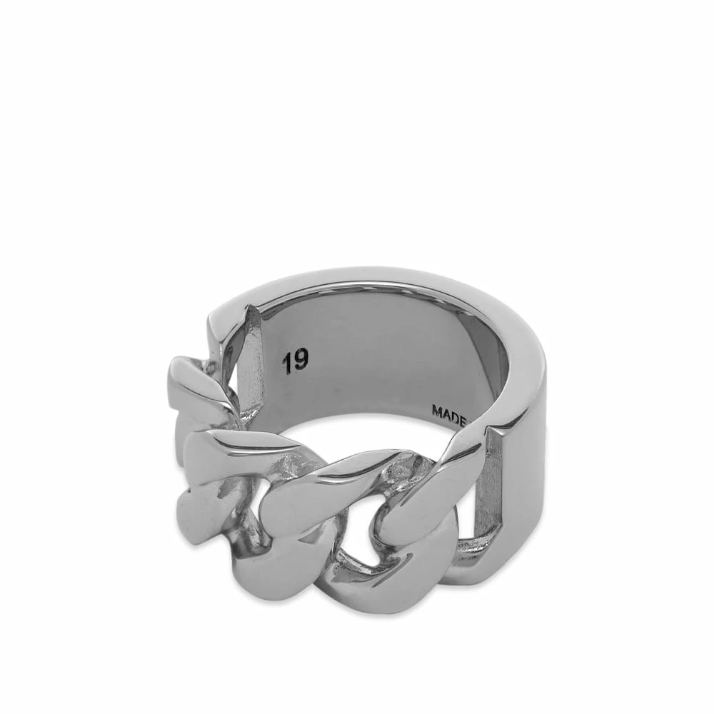 Alexander McQueen Chain Detail Ring - Image 2
