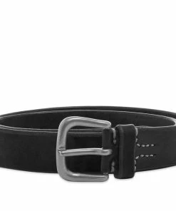 The Real McCoys Joe McCoy Bend Leather Belt