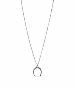 Saint Laurent Charm Pendant Necklace