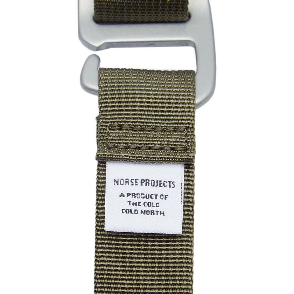 Norse Projects Gerhart 25 Hook Canvas Belt - Image 3