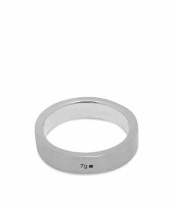 Le Gramme Brushed Ribbon Ring