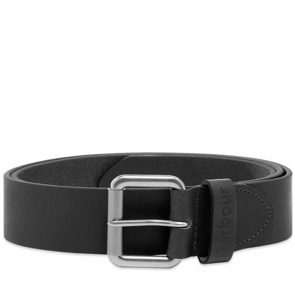 Barbour Matt Leather Belt