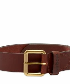 Barbour Matt Leather Belt