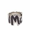 Alexander McQueen Graffitti Logo Ring