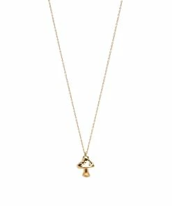 Ambush Mushroom Charm Necklace