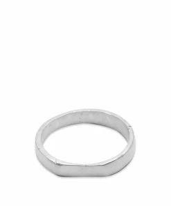 Pearls Before Swine Polished Sliced Band UD Ring