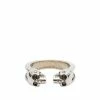 Alexander McQueen Twin Skull Ring