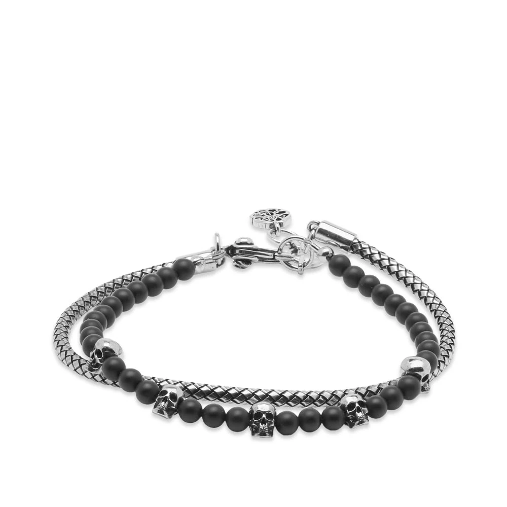 Alexander McQueen Double Layered Bracelet