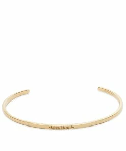 Maison Margiela Slim Text Logo Bangle