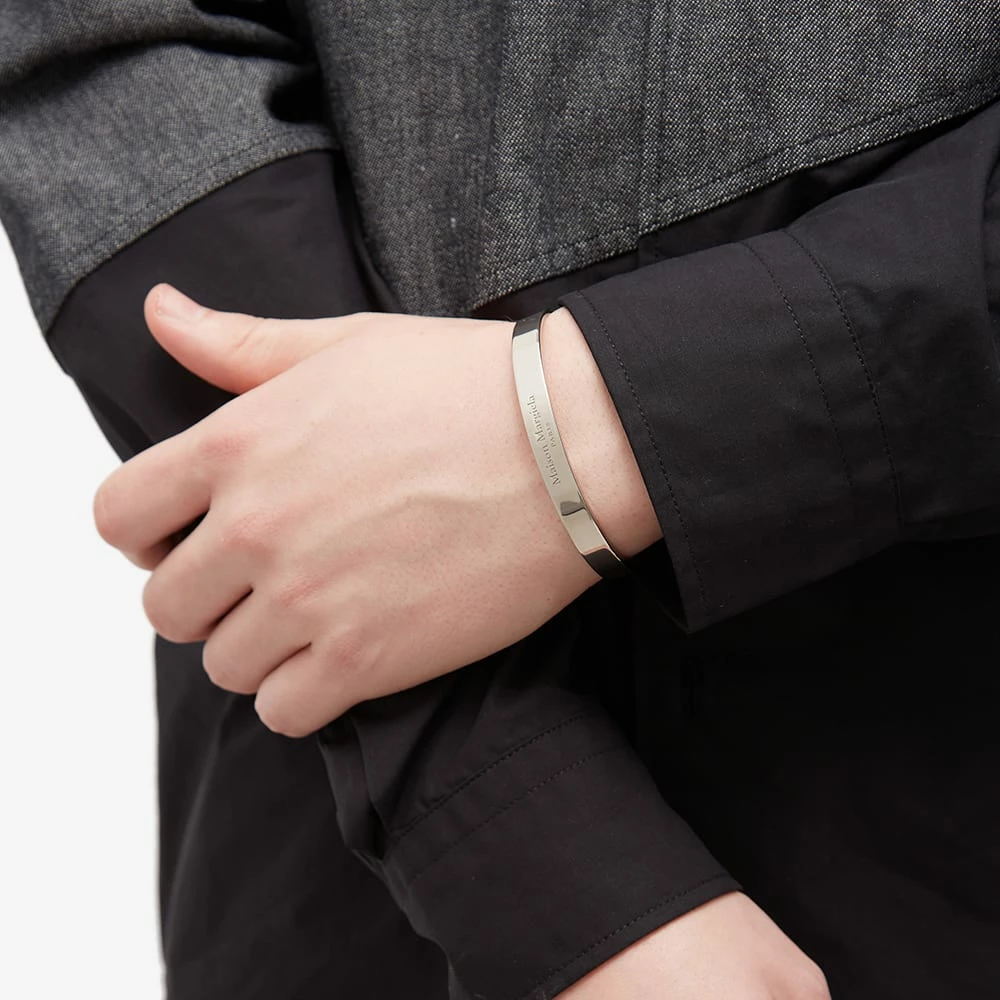 Maison Margiela Text Logo Bangle - Image 4