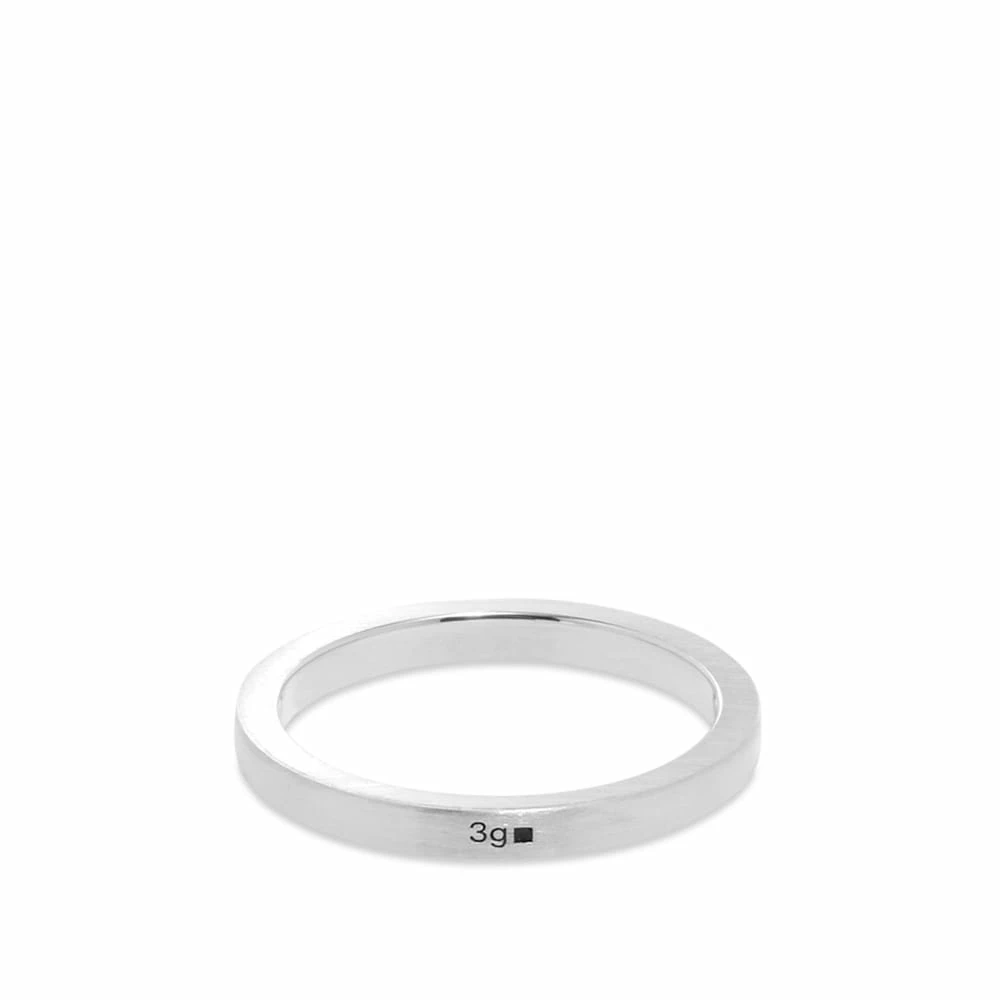 Le Gramme Brushed Ribbon Ring