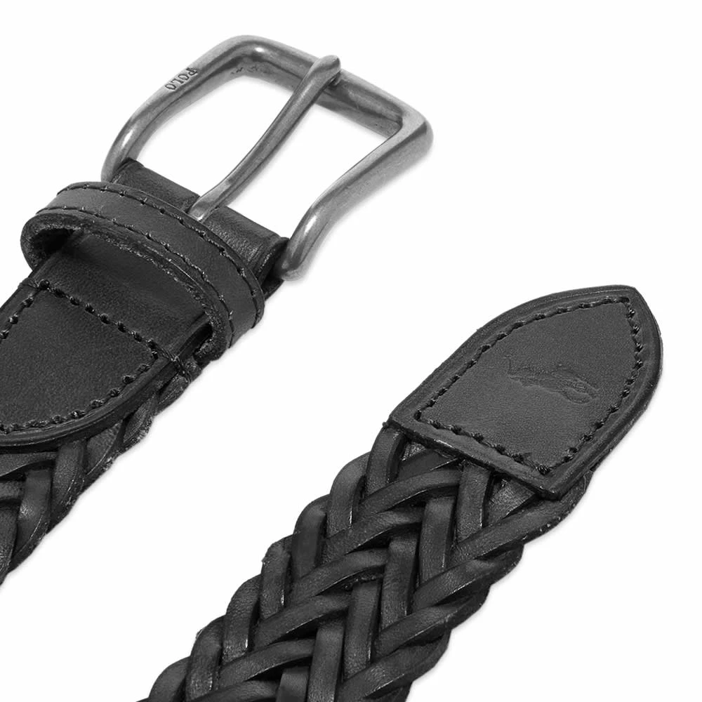 Polo Ralph Lauren Leather Woven Belt - Image 2