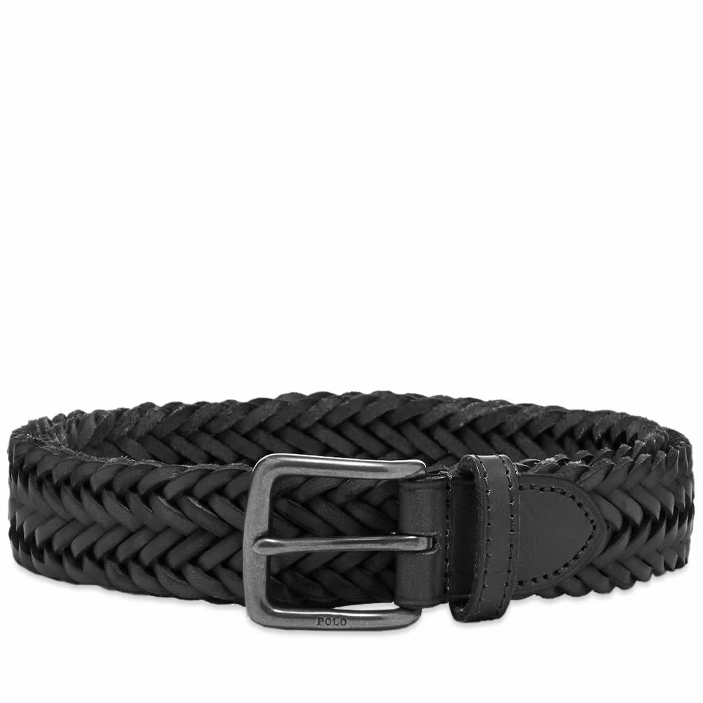 Polo Ralph Lauren Leather Woven Belt